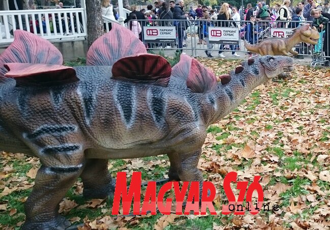 Tavaly novemberben a közvállalat bemutatót tartott a Duna parkban. Ilyen és ehhez hasonló maketteket láthatunk majd áprilistól (Ótos Annabella felvétele)