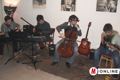 Zenés produkció az összművészeti esten (Lukács Melinda felvétele)