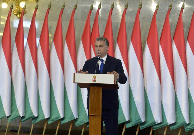 Orbán Viktor (Fotó: MTI)
