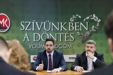 Magyar Levente és Berényi József (MTI)