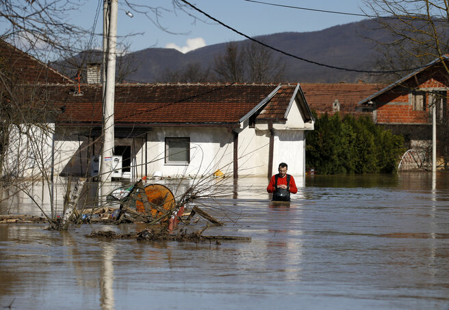 Grdica, Kraljevo község (Fotó: Beta/AP/Darko Vojinović)