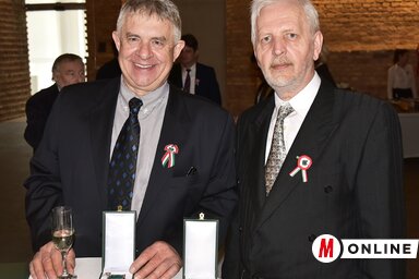 Dujmovics Ferenc és Fodor István állami kitüntetésben részesült (Fotó: Gergely József)