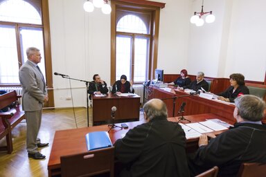 Jogerősen bűnösnek mondta ki a bíróság Dávid Ibolyát és Herényi Károlyt kényszerítésben (Fotó: MTI)