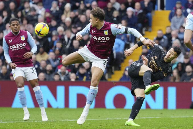 Az Aston Villa kétszer is vezetett, mielőtt letette a fegyvert (Fotó: Beta/AP) Az Aston Villa kétszer is vezetett, mielőtt letette a fegyvert (Fotó: Beta/AP)
