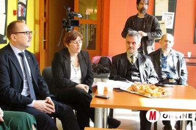 Igényes programok kellenek a magyar érdekképviselethez – Németh Zsolt, Pelt Ilona, Szakács Csaba, Pribilla Attila (Fotó: Fekete J. József)