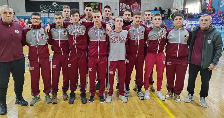 A Soko U20-as birkózói Belgrádban A Soko U20-as birkózói Belgrádban
