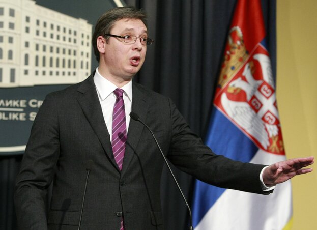 Vučić: A boszniai Szerb Köztársaság léte és jövője megkérdőjeleződne bármilyen összetűzés vagy fizikai leszámolás következtében (Fotó: Beta/Miloš Miškov)