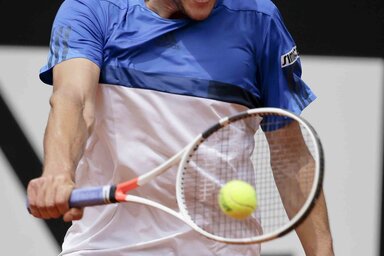 Thiem értékes skalpot gyűjtött be (Fotó-Beta/AP)