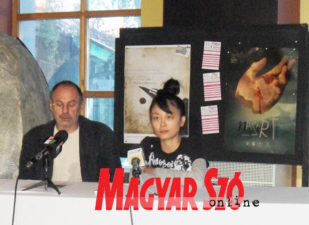 Döbrei Dénes és Yoko Higashi (Fotó: Lukács Melinda)