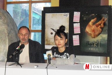 Döbrei Dénes és Yoko Higashi (Fotó: Lukács Melinda)