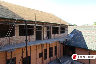 Az új épületszárny is hamarosan elkészül (Fotó: Fekete J. József)