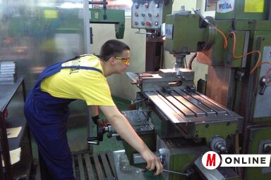 A CNC-marósok gyakorlati versenye (Csincsik Zsolt felvétele)