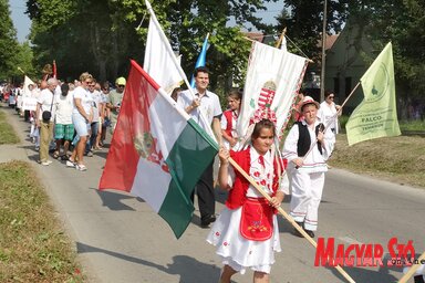 Illés-napi felvonulók 2015-ben (Góbor Béla felvétele)
