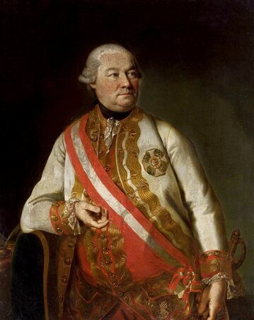 Georg Weikert festménye Hadik Andrásról Georg Weikert festménye Hadik Andrásról