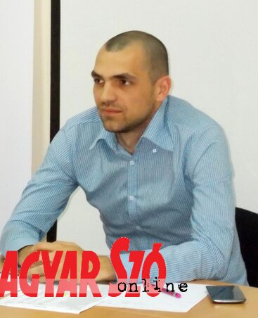 Aleksandar Dimić, az Üzleti Inkubátor igazgatója (Máriás Endre felvétele)