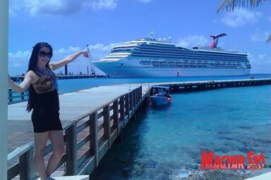 Danijela a Carnival Glory óceánjáró hajóval
