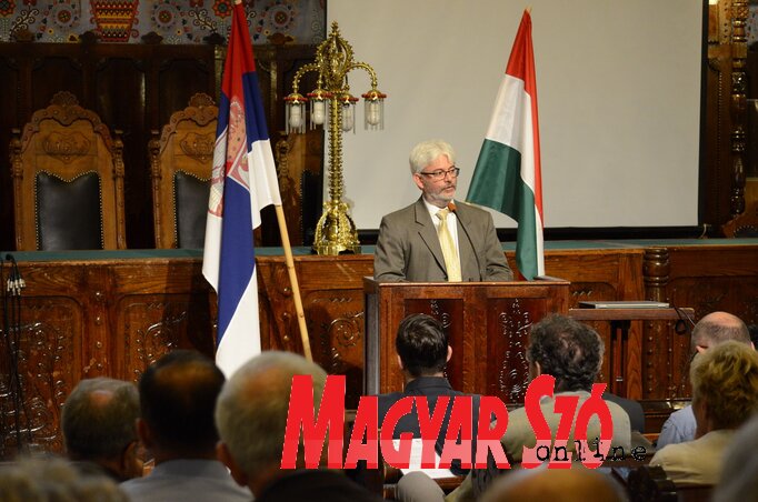 Skapinyecz Péter: Reméljük, hogy a jövőben mind több magyarországi vállalat figyel fel Vajdaságra (Fotó: Molnár Edvárd)