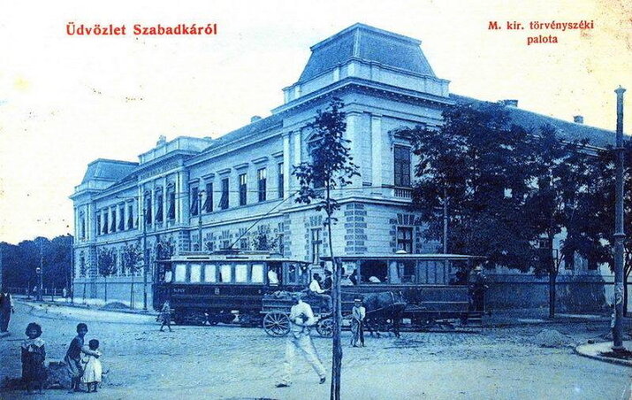 A szabadkai törvényszék egykori épülete A szabadkai törvényszék egykori épülete