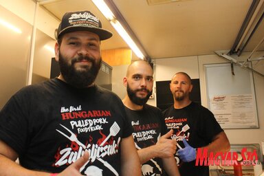Takács 'Taki' Gergely, Bodó Barnabás és Kotrocz 'Kopasz' Tamás (Diósi Árpád felvétele)