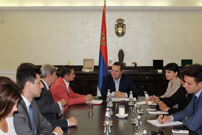 A Szerbia Barátai nevű képviselőcsoportot fogadta Ivica Dačić ügyvezető kormányalelnök (Beta)