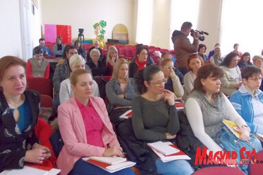 A magyarkanizsai továbbképzés részvevői