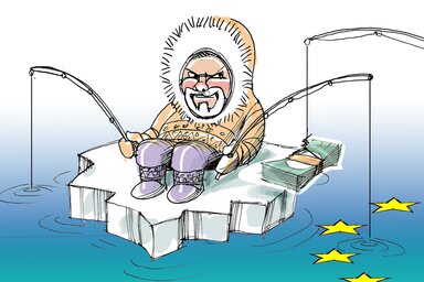 Léphaft Pál karikatúrája