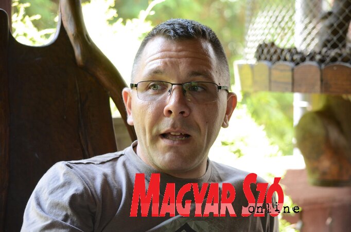 Óvári Krisztián: Az állatok jóléte elsődleges szempont (Fotó: Molnár Edvárd) Óvári Krisztián: Az állatok jóléte elsődleges szempont (Fotó: Molnár Edvárd)