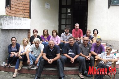 A topolyai székhelyű cég dolgozói május 23-a óta sztrájkolnak (Tóth Péter felvétele)
