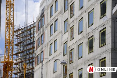 Folyamatosan épül a Népszínház (Fotó: Molnár Edvárd)