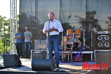 Nyilas Mihály: Törekvésünk, hogy még jobban kiterebélyesedjen, megerősödjön ez a rendezvény (Gergely Árpád felvétele)