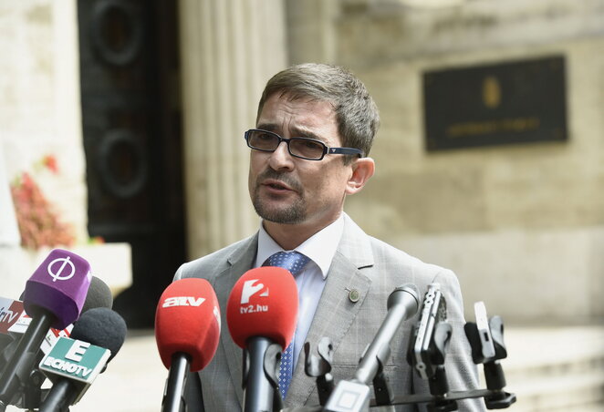 Fazekas Géza, a Legfőbb Ügyészség szóvivője (Fotó: MTI)