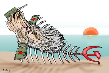 Léphaft Pál karikatúrája