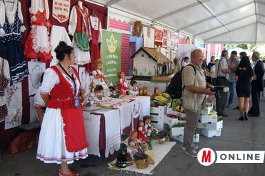 A muzslyai Császárkert Kft. standja (Kecskés István felvétele)