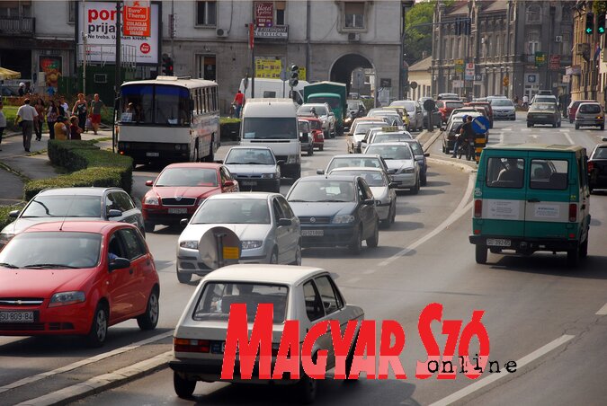 A városban legfeljebb a közlekedés okoz rosszabb minőségű levegőt (Fotó: Molnár Edvárd)