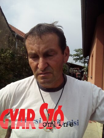 Željko Adamović, az áldozat apja (Kabók Erika felvétele)