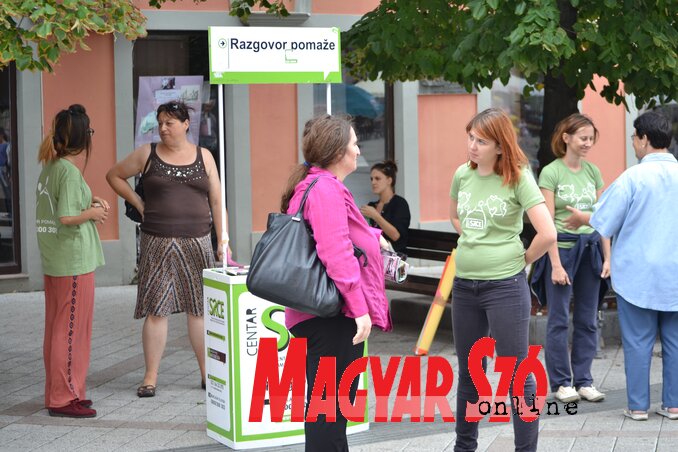 Nagy volt az érdeklődés a Szív Központ utcai akcióját illetően (Kis Laura) Nagy volt az érdeklődés a Szív Központ utcai akcióját illetően (Kis Laura)