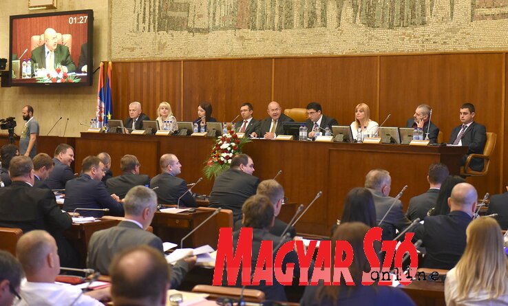 A parlament ülése (Ótos András felvétele)