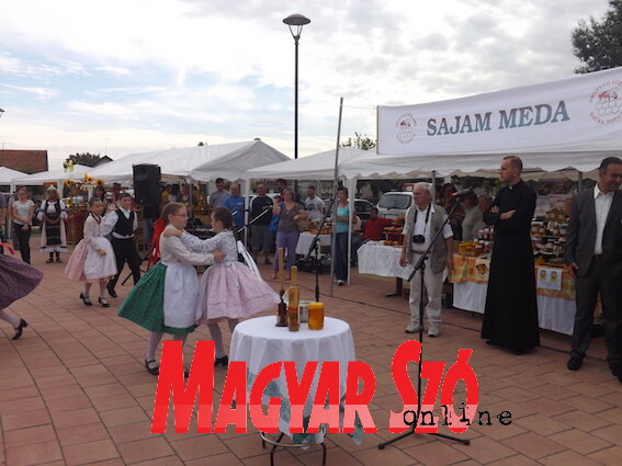 A mézkiállítás megnyitója (Szabó Anikó felvétele) A mézkiállítás megnyitója (Szabó Anikó felvétele)