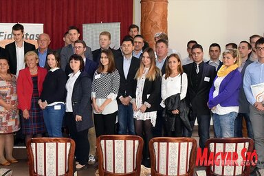 A szeminárium előadói és hallgatói (Ótos András)
