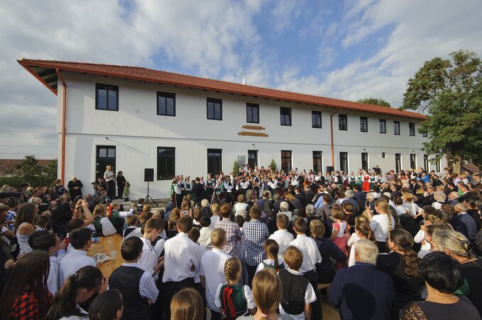 A kollégium átadási ünnepsége (Fotó: MTI)