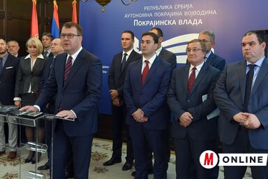 A tartományi kormány tagjai (Ótos András felvétele)