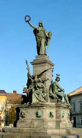Az aradi Szabadság-szobor (Fotó: Léphaft Pál)