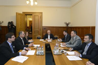 Az MSZP és az LMP előre bejelentetten távol maradt az egyeztetésről (Fotó: MTI)
