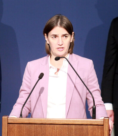 Ana Brnabić: A szerbiai közigazgatás nem túl nagy, csak nem elég hatékony (Fotó: Beta)