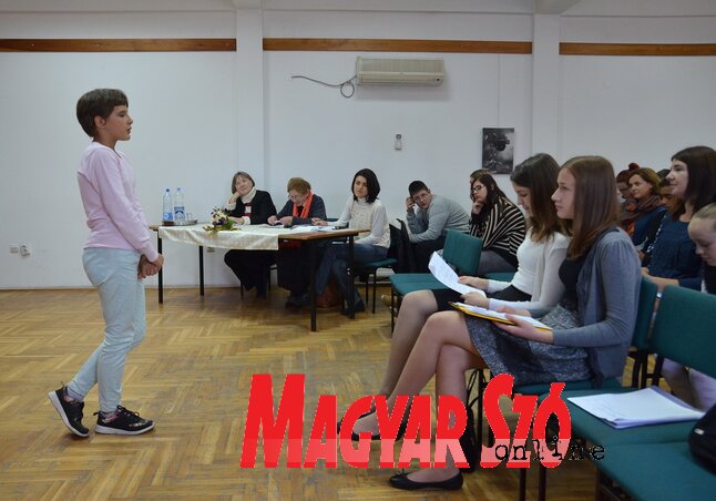 Tíz iskolából 15 csoport érkezett, összesen 52 résztvevője volt a rendezvénynek (Lakatos János felvétele)