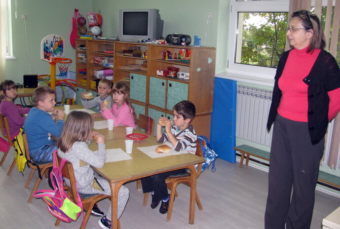 Az óvodában két nyelven folyik a foglalkozás (Fotó: Kecskés István)
