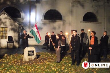 Megemlékezés Bácskossuthfalván (Herceg Elizabetta felvétele)