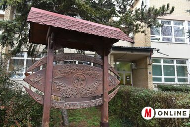 Az iskola mellett fog felépülni a tornaterem (Fotó: Ótos András)