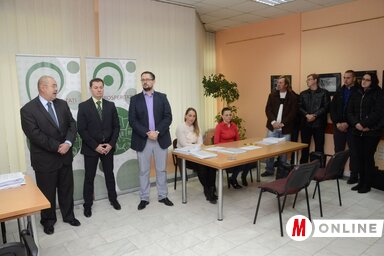 Pásztor István, Babity János és Juhász Bálint szólt az egybegyűltekhez (Molnár Edvárd felvétele)