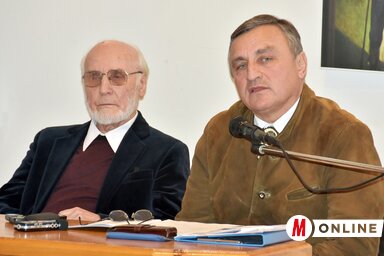 Törköly István és Petrović Stevan a könyvbemutatón (Gergely Árpád felvétele)
